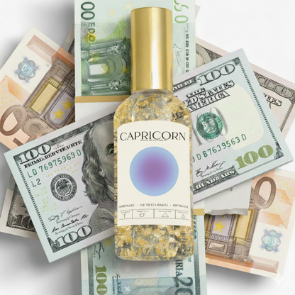Capricorn Zodiac Fortune and Romance Mist Spray With 24k Gold