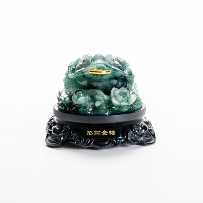 Feng Shui Jade Money Frog