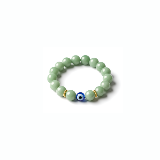 The Lucky Empress Jade Evil Eye Ring