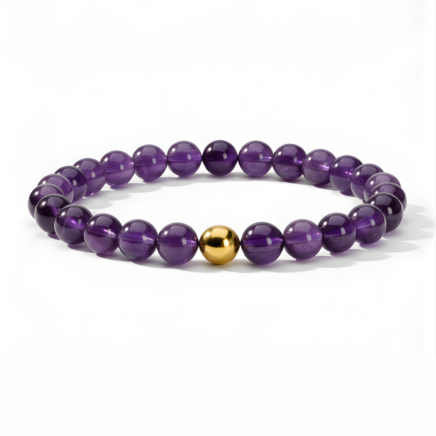Love Amethyst Power Crystal Bracelet