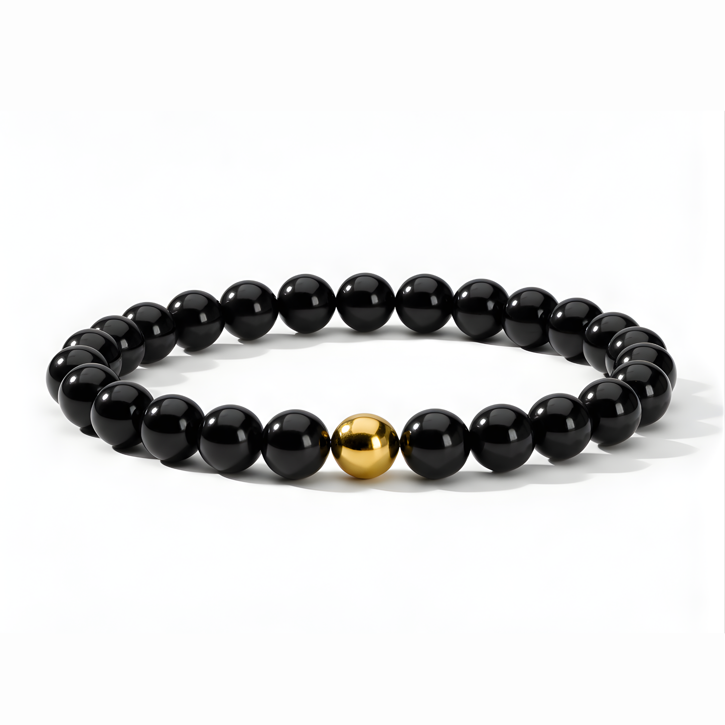 Protection Black Obsidian Power Crystal Bracelet