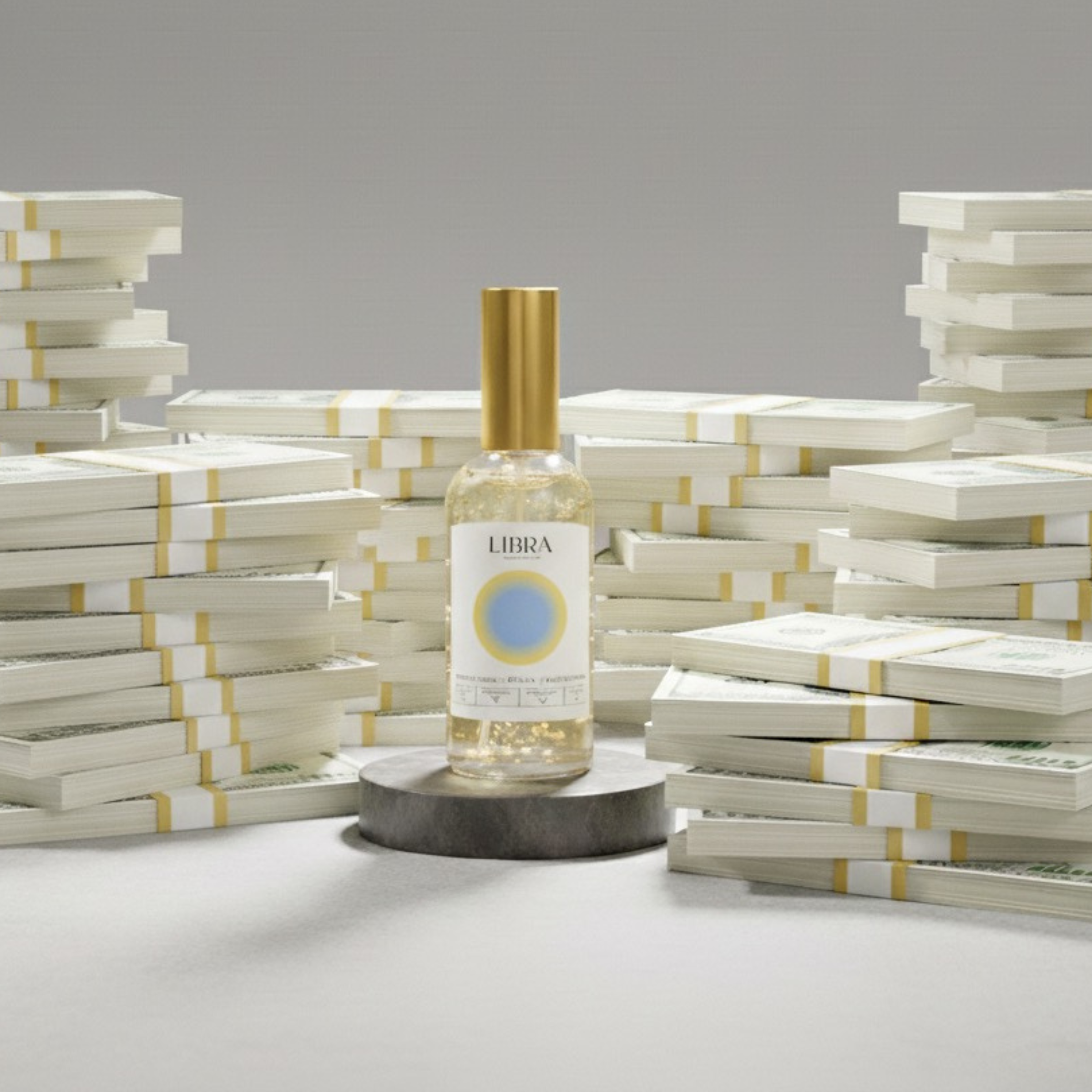 Libra Zodiac Fortune and Romance Mist Spray With 24k Gold