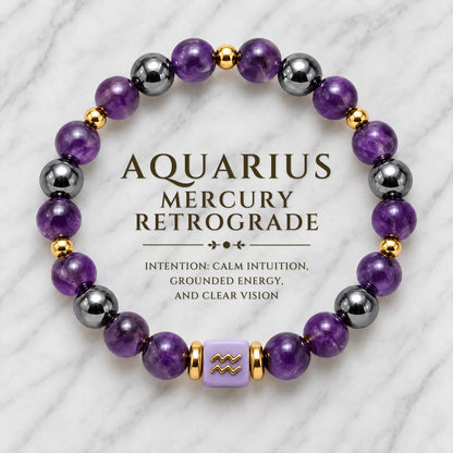 Aquarius Mercury Retrograde Bracelet