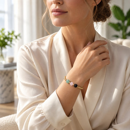 Aries Love and Money Golden Bracelet With REAL Gold