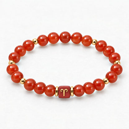 Aries Zodiac Signature Bracelet