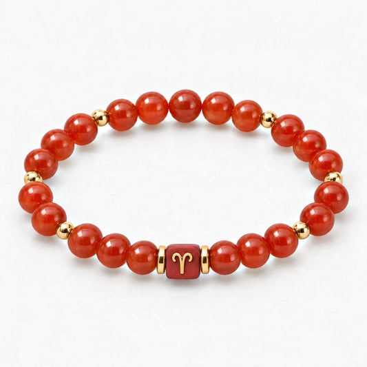 Aries Zodiac Signature Bracelet