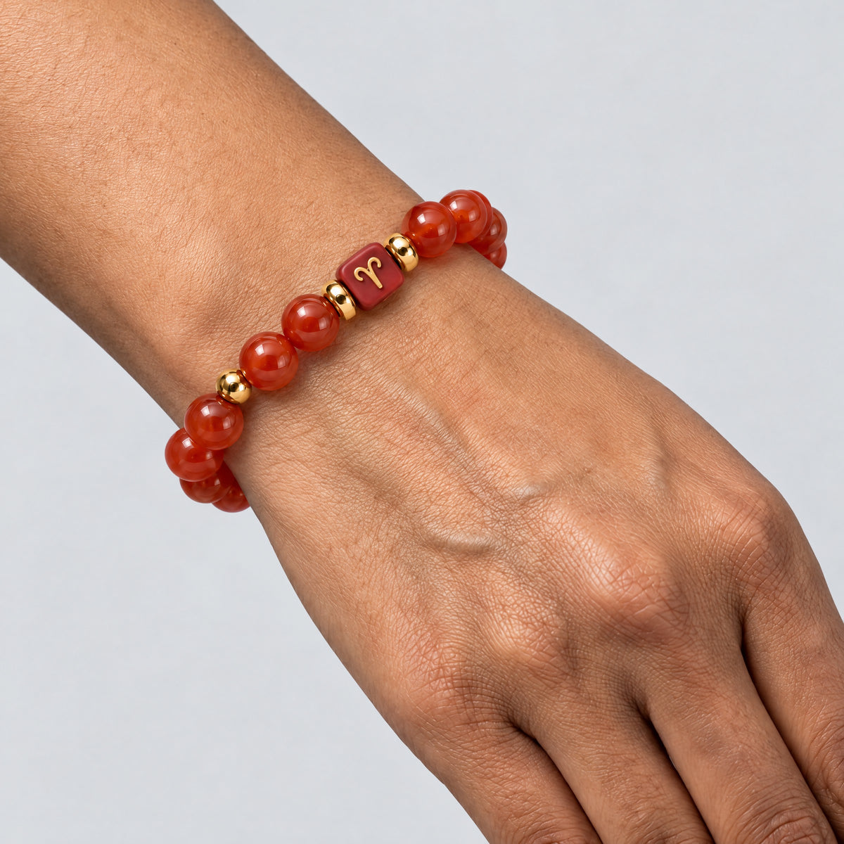 Aries Zodiac Signature Bracelet