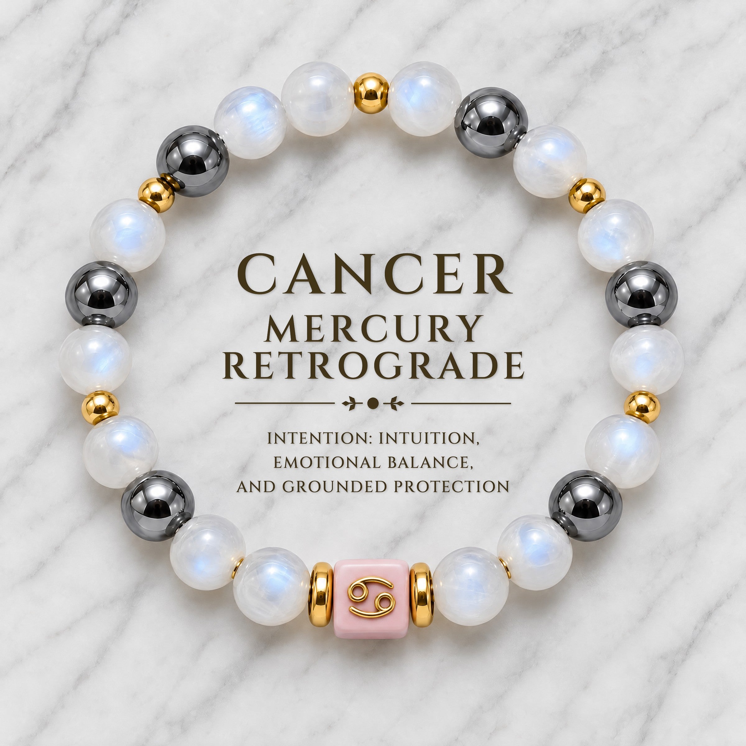 Cancer Mercury Retrograde Bracelet