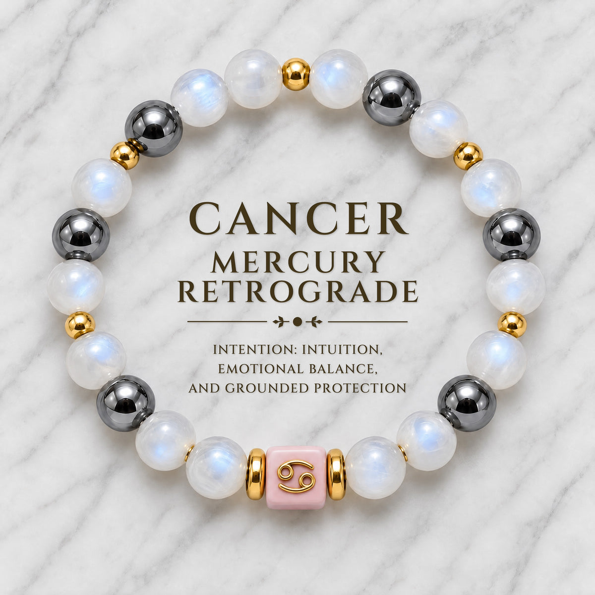 Cancer Mercury Retrograde Bracelet