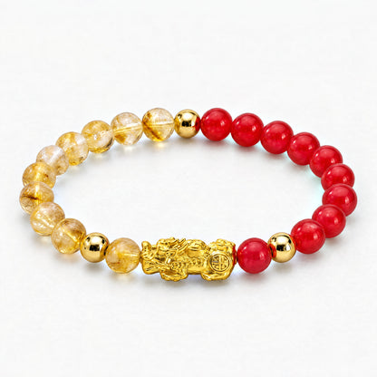 Cancer Zodiac Feng Shui Pixiu Bracelet