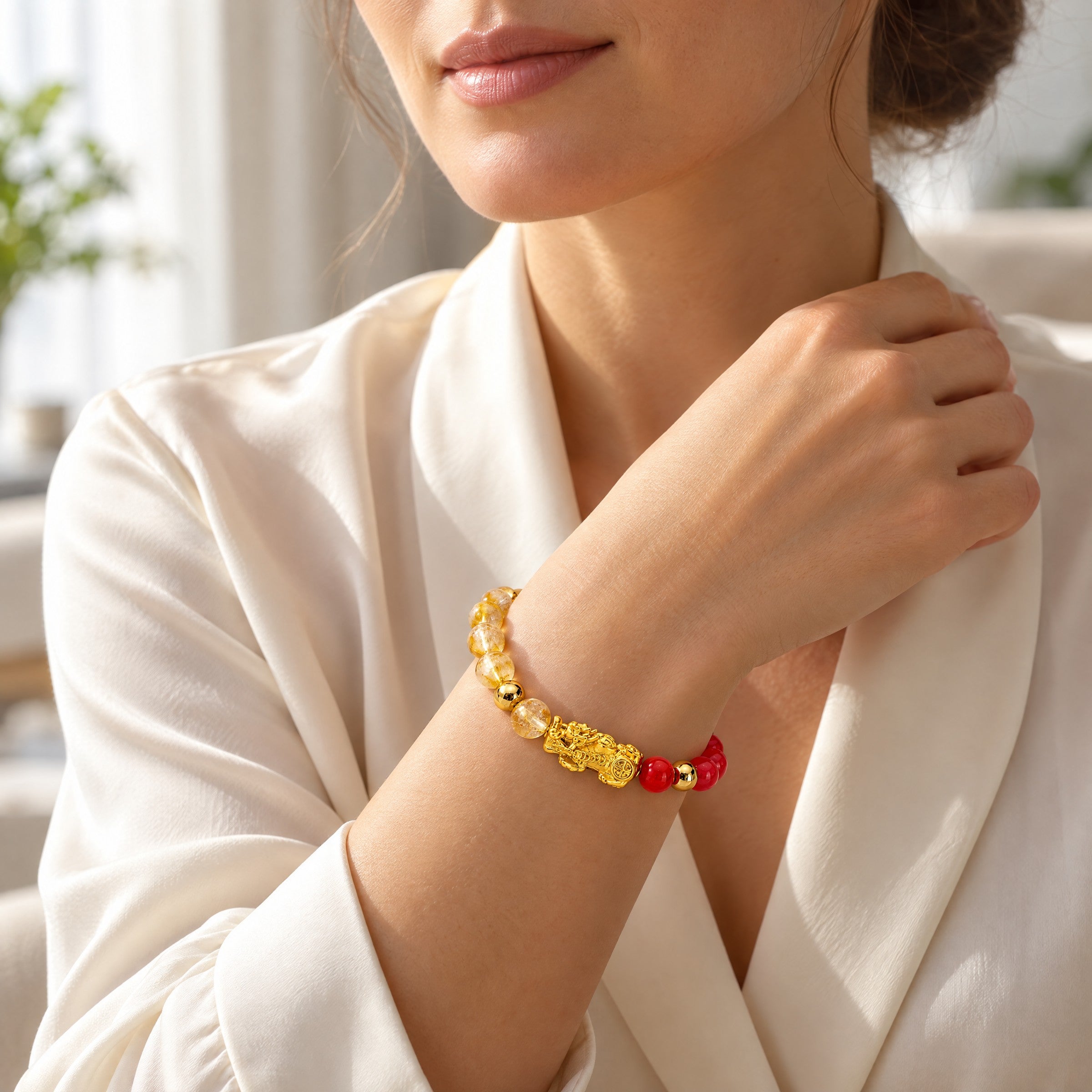Cancer Zodiac Feng Shui Pixiu Bracelet
