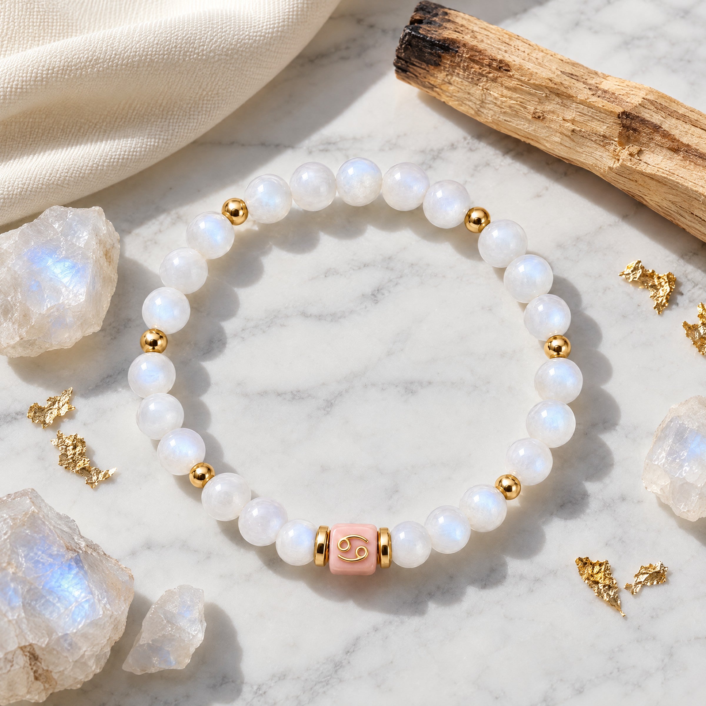 Cancer Zodiac Signature Bracelet