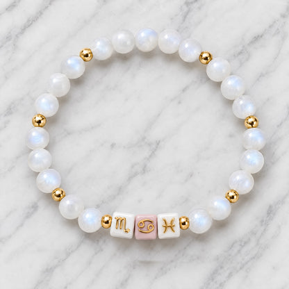 Cancer Zodiac Signature Bracelet