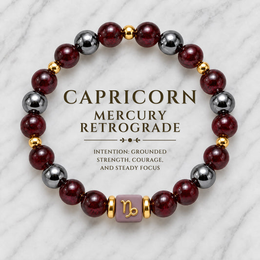 Capricorn Mercury Retrograde Bracelet