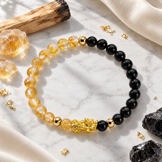 Capricorn Zodiac Feng Shui Pixiu Bracelet