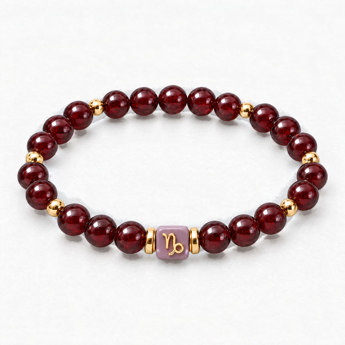 Capricorn Zodiac Signature Bracelet