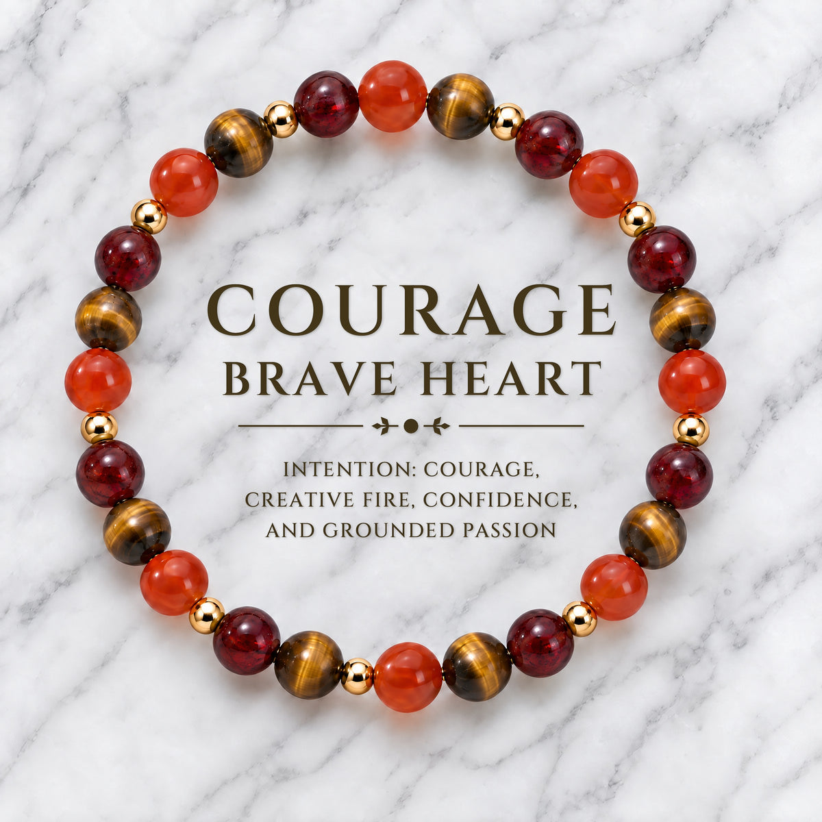 Courage Intention Bracelet