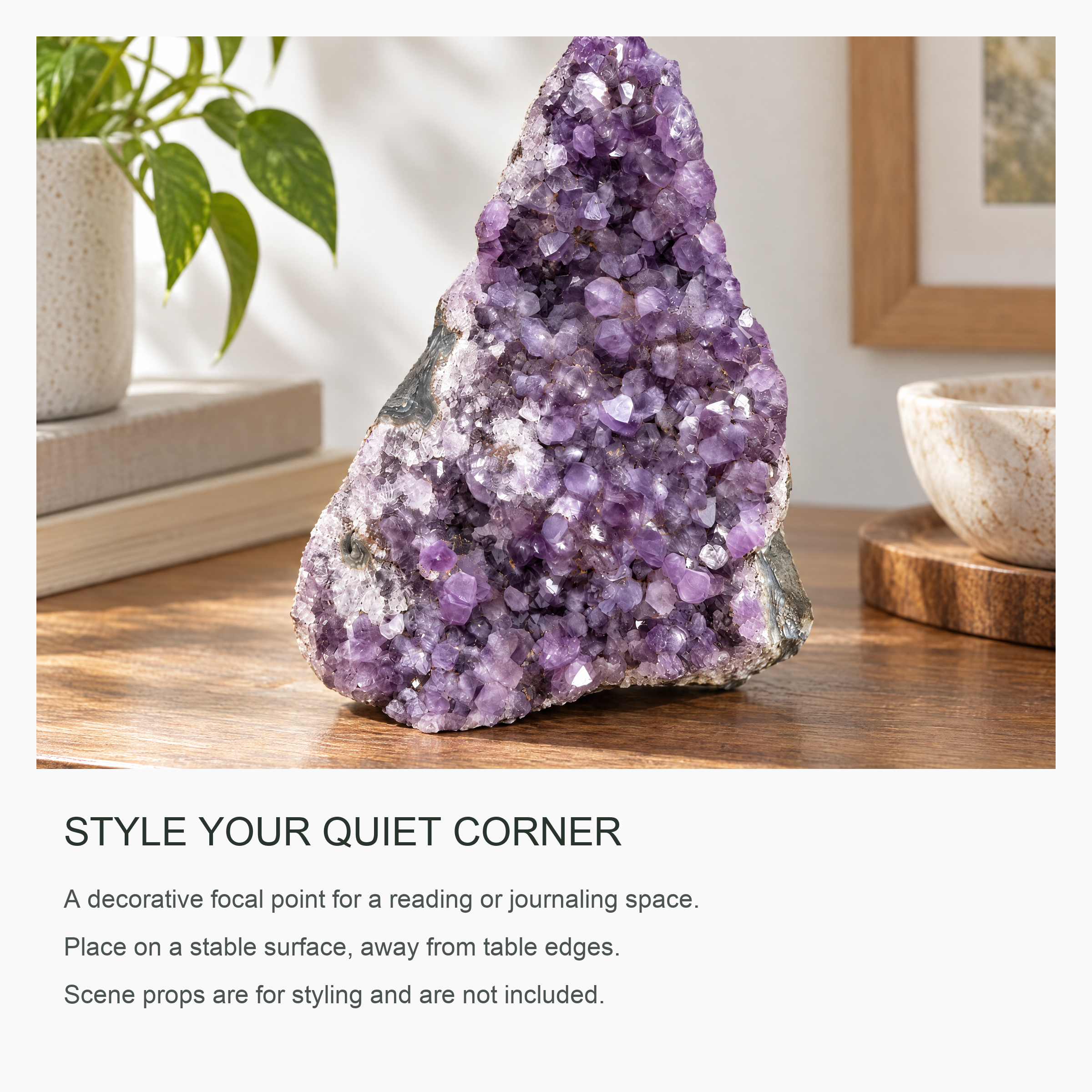 ERL Studio in use — Amethyst Druzy Crystal Cluster · 1352739d-2cc1-48b5-aeea-e7cf3fff47df