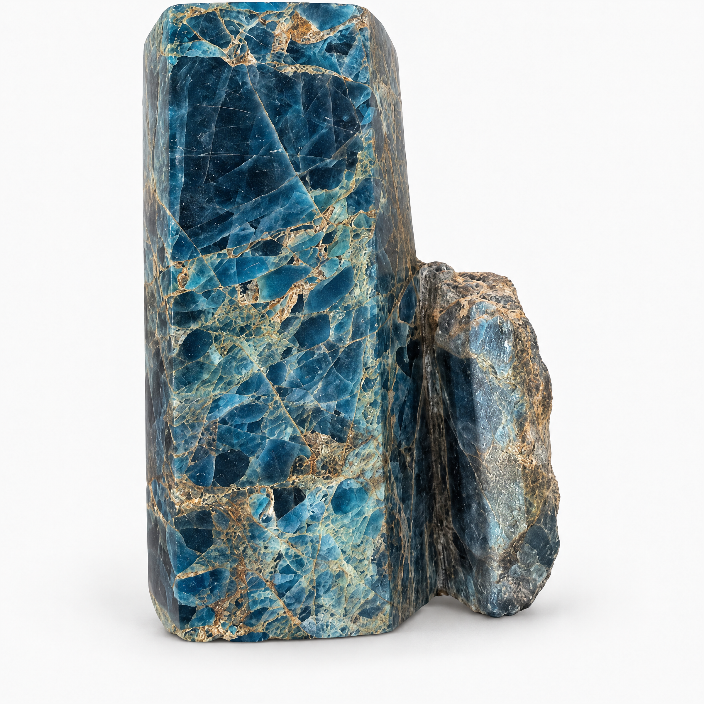 ERL Studio hero — Blue Apatite Crystal Specimen · 7558a723-9a33-420e-8cff-a9e890369852