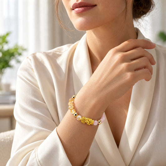 Gemini Zodiac Feng Shui Pixiu Bracelet