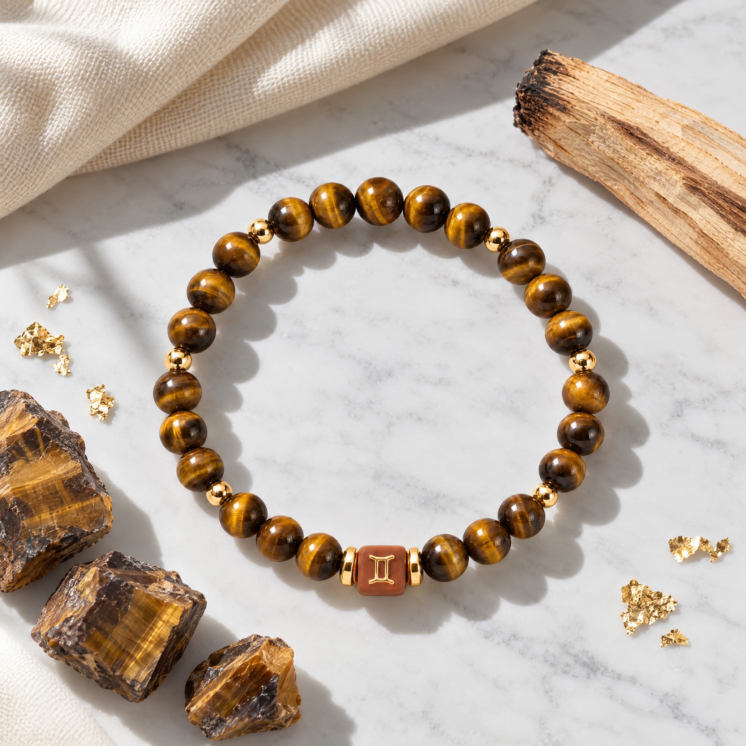 Gemini Zodiac Signature Bracelet