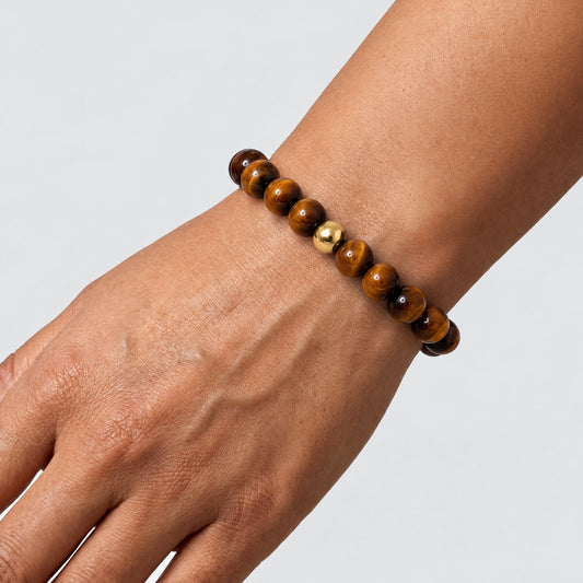 Highest Luck Bracelet with REAL Gold Beads