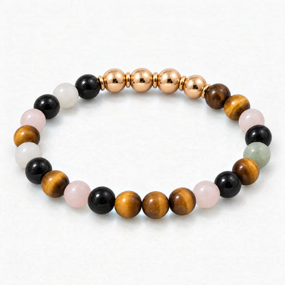 Highest Manifestation Bracelet with PURE Gold Beads
