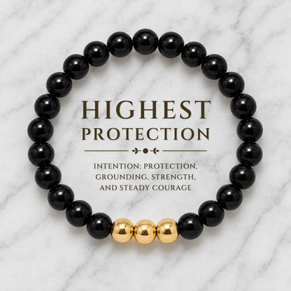 Highest Protection Bracelet with REAL Gold Beads