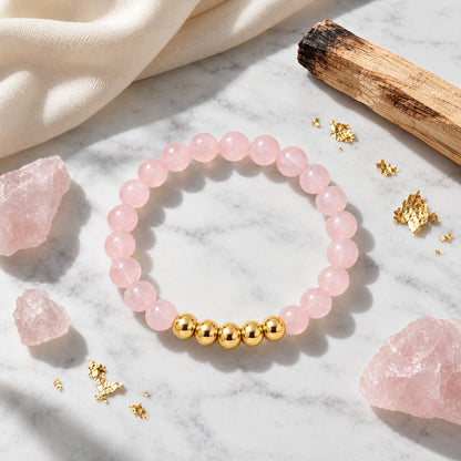 Highest Romance Bracelet with REAL Gold Beads