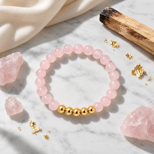 Highest Romance Bracelet with REAL Gold Beads