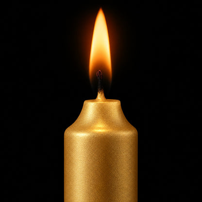 Initial Charm Ritual – Gold Ritual – Dream Big candle