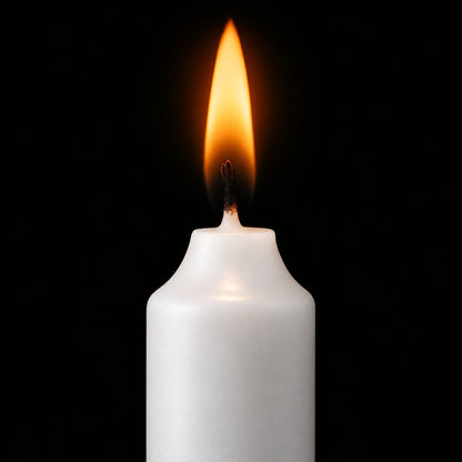 Initial Charm Ritual – White Ritual – Protection from Bad Vibes candle