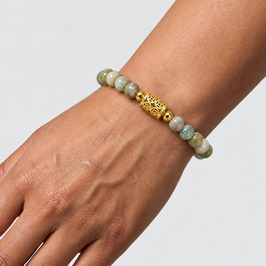 Jade Riches 11:11 Gemstone Bracelet