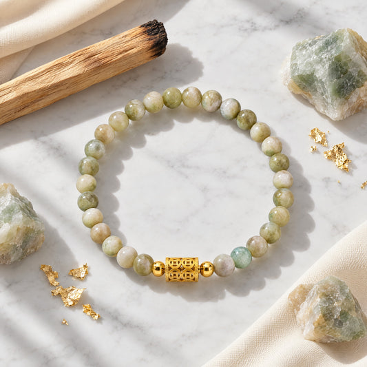 Jade Riches 11:11 Gemstone Bracelet