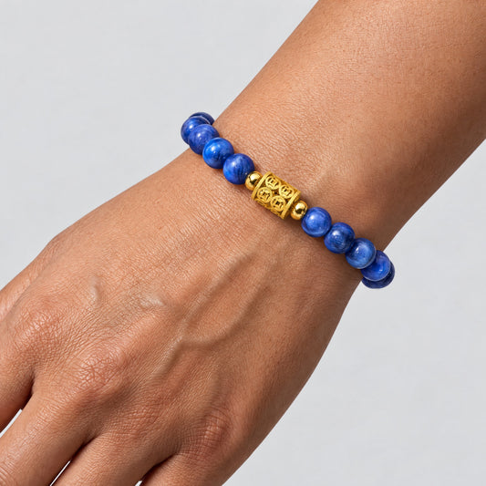 Kyanite Wealth Portal 11:11 Gemstone Bracelet