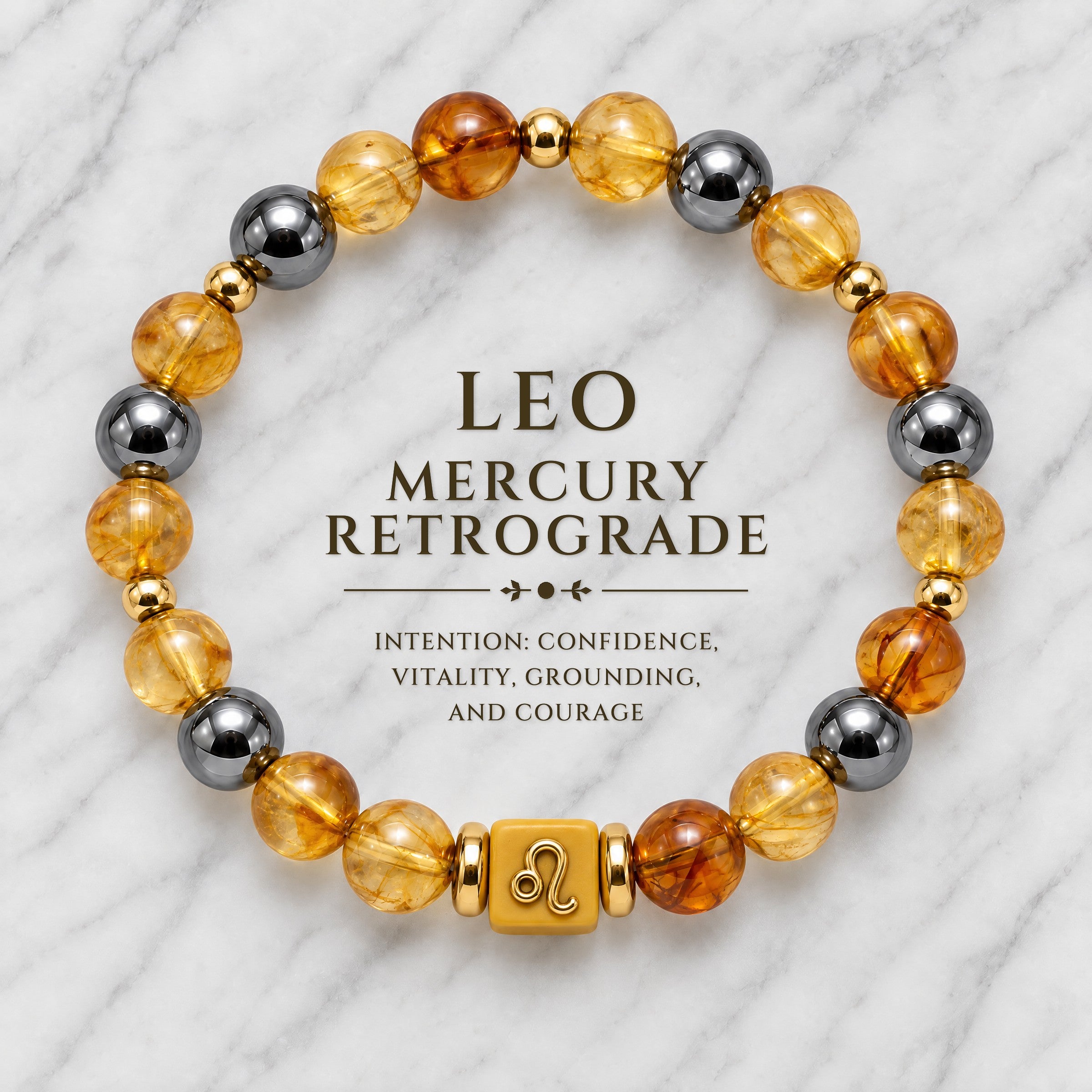 Leo Mercury Retrograde Bracelet