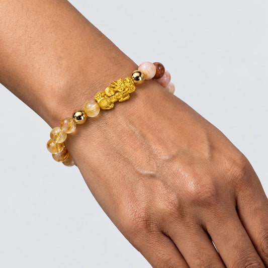Leo Zodiac Feng Shui Pixiu Bracelet