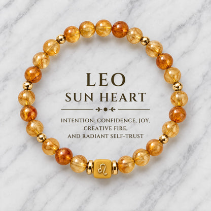 Leo Zodiac Signature Bracelet