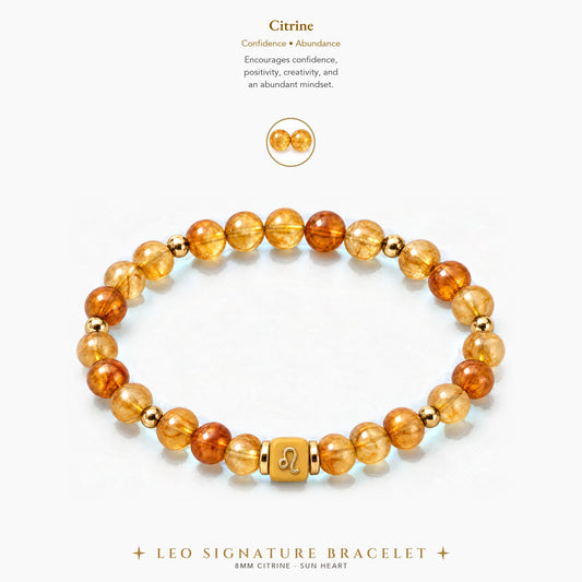 Leo Zodiac Signature Bracelet
