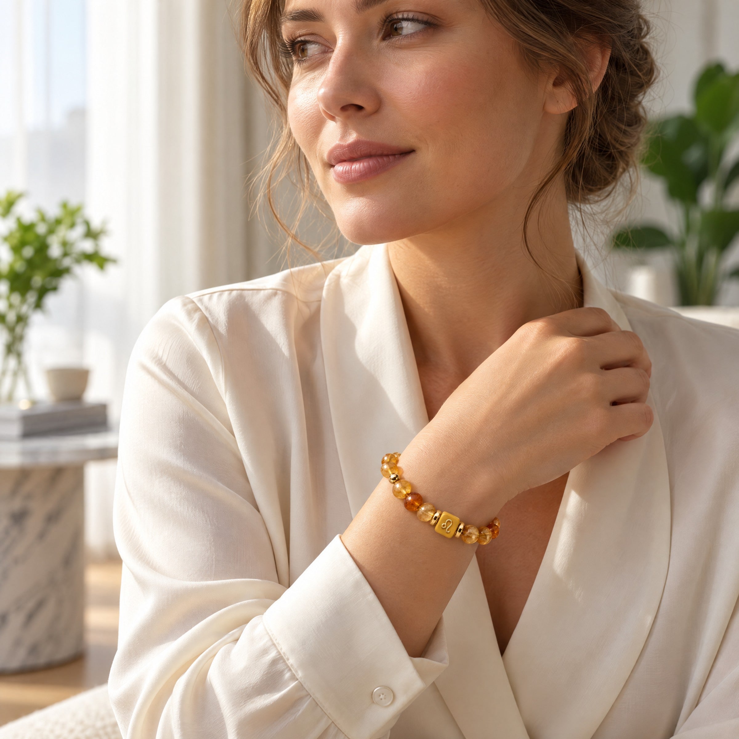 Leo Zodiac Signature Bracelet
