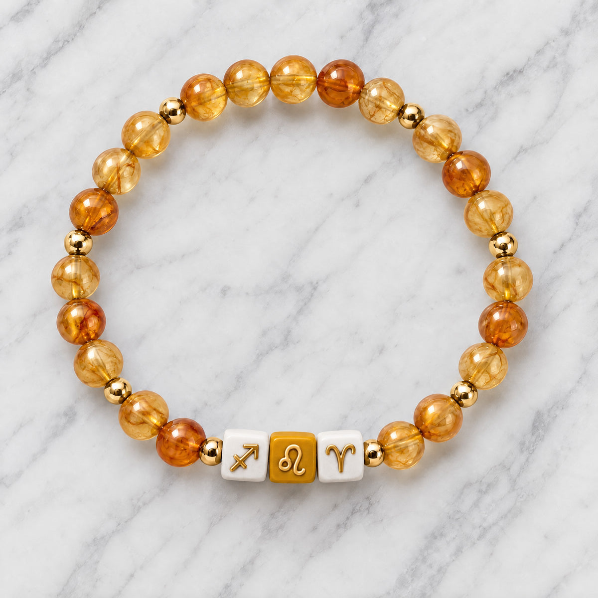 Leo Zodiac Signature Bracelet