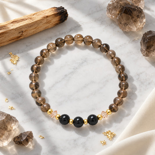 Libra Lucky Zodiac Trio Crystal Bracelet