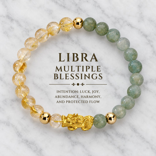 Libra Zodiac Feng Shui Pixiu Bracelet