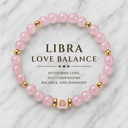 Libra Zodiac Signature Bracelet