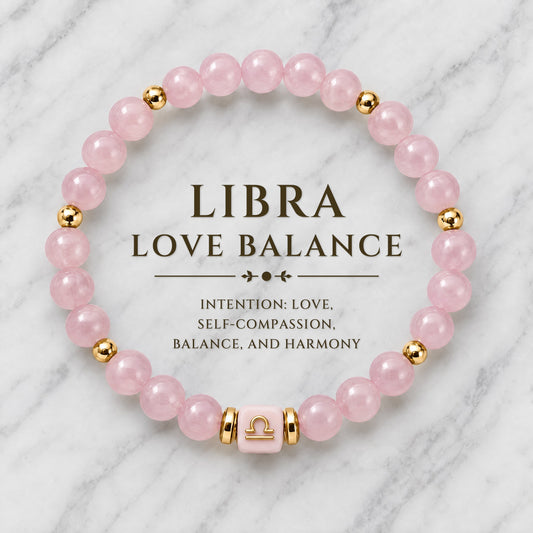 Libra Zodiac Signature Bracelet