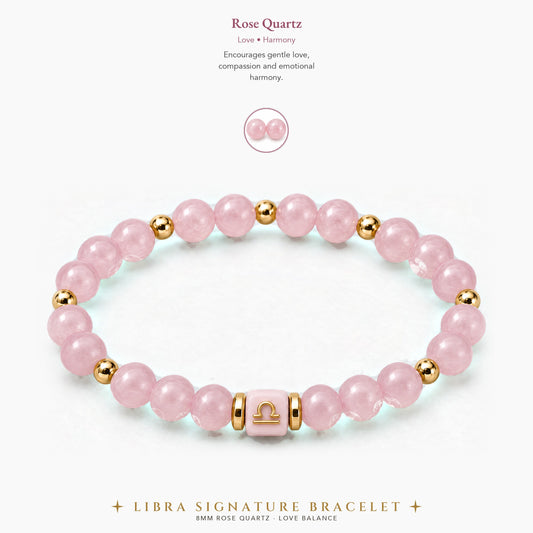 Libra Zodiac Signature Bracelet