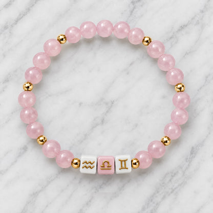 Libra Zodiac Signature Bracelet