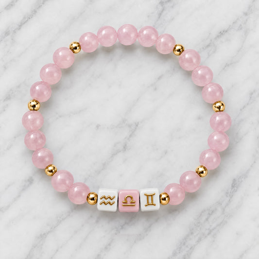 Libra Zodiac Signature Bracelet