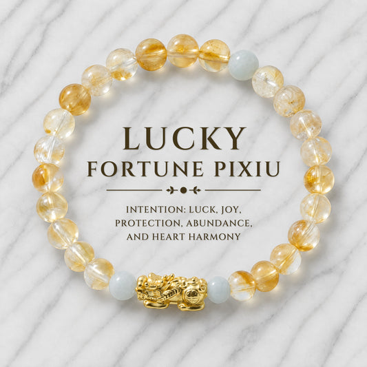 Lucky Fortune Pixiu Citrine - Year Of The Monkey