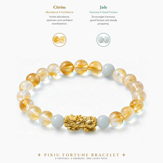 Lucky Fortune Pixiu Citrine - Year Of The Monkey